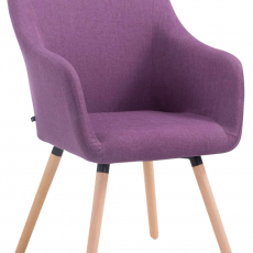 Jedálenská stolička McCoy, textil, fialová - 1