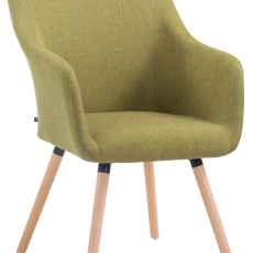 Jedálenská stolička McCoy, textil, zelená - 1