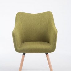 Jedálenská stolička McCoy, textil, zelená - 2