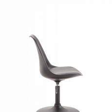 Jedálenská stolička Melisan, čierna  - 3
