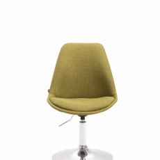 Jedálenská stolička Melisan, svetlo zelená / chróm - 2