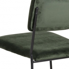 Jedálenská stolička Melodi (SET 2ks), zelená - 6