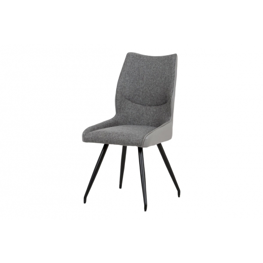 Jedálenská stolička Menke, sivá - 1