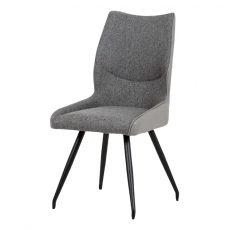 Jedálenská stolička Menke, sivá - 1