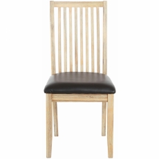 Jedálenská stolička Mia (Súprava 2 ks), krémová - 2