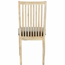 Jedálenská stolička Mia (Súprava 2 ks), krémová - 4
