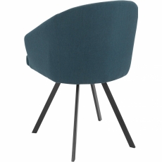 Jedálenská stolička Milan (SET 2 ks), modrá - 6