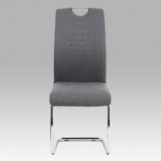 Jedálenská stolička Mildo (súprava 4 ks), sivá - 7