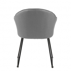 Jedálenská stolička Milena, sivá - 5