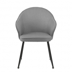 Jedálenská stolička Milena, sivá - 3