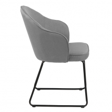 Jedálenská stolička Milena, sivá - 2