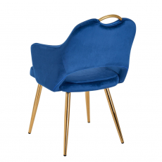 Jedálenská stolička Monky (SET 2 ks), modrá - 6