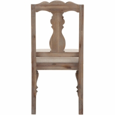 Jedálenská stolička Moren (Súprava 2 ks), masívny agát - 4