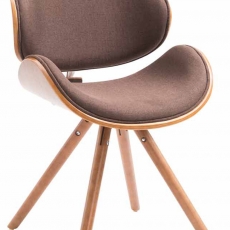 Jedálenská stolička Morgen textil, orech - 1