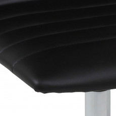 Jedálenská stolička na centrálnej nohe Paula (SET 2 ks) čierna - 4
