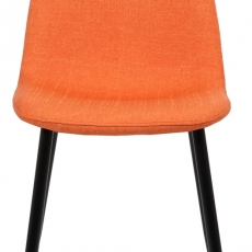 Jedálenská stolička Napier, textil, oranžová - 2