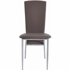 Jedálenská stolička Nelso (Súprava 2 ks), hnedá - 1