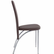 Jedálenská stolička Nelso (Súprava 2 ks), hnedá - 4