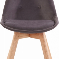 Jedálenská stolička Ohian (Súprava 2 ks), sivá - 2