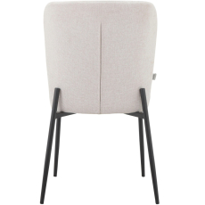 Jedálenská stolička Oita (SET 2 ks), textil, béžová - 5