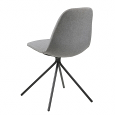 Jedálenská stolička Olive (SET 2 ks), šedá - 4