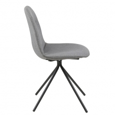 Jedálenská stolička Olive (SET 2 ks), šedá - 3