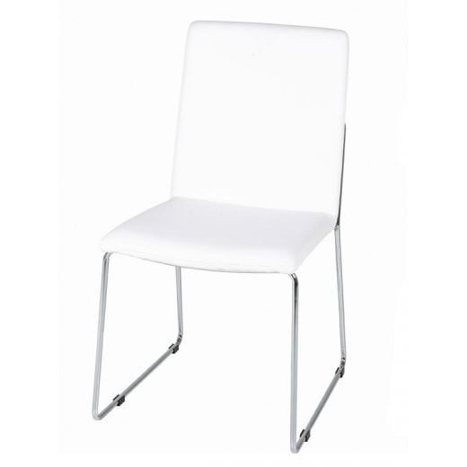 Jedálenská stolička Olivie (SET 4 ks) biela - 1