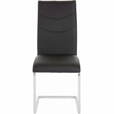 Jedálenská stolička Oten (Súprava 2 ks), čierna - 2