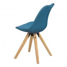 Jedálenská stolička Otto (súprava 2 ks), modrá - 5