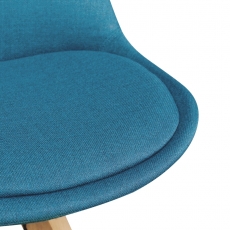 Jedálenská stolička Otto (súprava 2 ks), modrá - 6