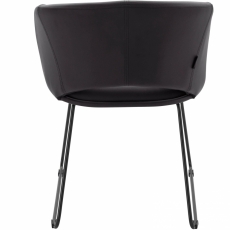Jedálenská stolička Pacif, čierna - 4