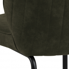 Jedálenská stolička Patricia (SET 2 ks), olivová - 8
