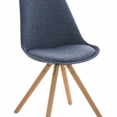 Jedálenská stolička Pegleg, modrá - 1