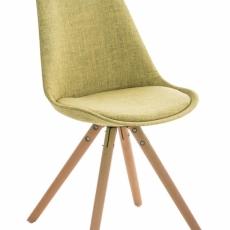 Jedálenská stolička Pegleg, zelená - 1