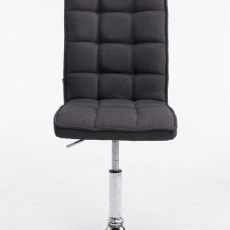 Jedálenská stolička Peking, textil, tmavo šedá - 2