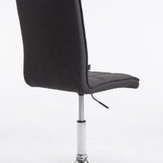 Jedálenská stolička Peking, textil, tmavo šedá - 4