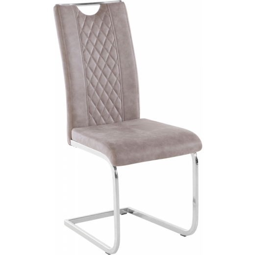Jedálenská stolička Peter (SET 2 ks), šedá - 1