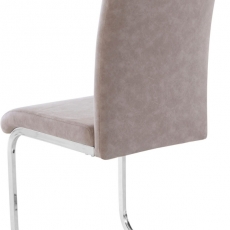 Jedálenská stolička Peter (SET 2 ks), šedá - 5