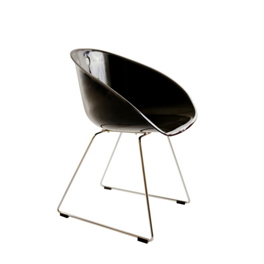 Jedálenská stolička Polly, čierna - 1