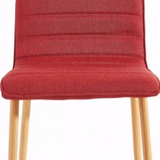 Jedálenská stolička Port (Súprava 2 ks), červená - 2
