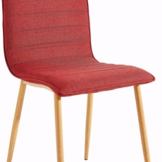 Jedálenská stolička Port (Súprava 2 ks), červená - 5
