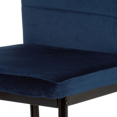 Jedálenská stolička Quido, modrá - 4