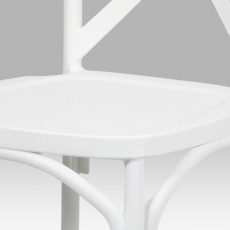 Jedálenská stolička René (súprava 4 ks), biela - 8