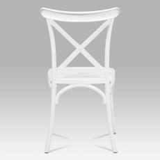 Jedálenská stolička René (súprava 4 ks), biela - 29