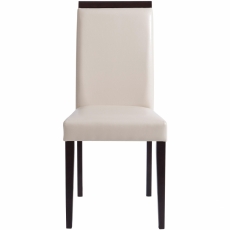 Jedálenská stolička Reve (Súprava 2 ks), krémová/čierna - 2