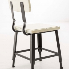Jedálenská stolička Robust, antik krémová - 4