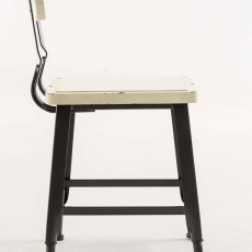 Jedálenská stolička Robust, antik krémová - 3
