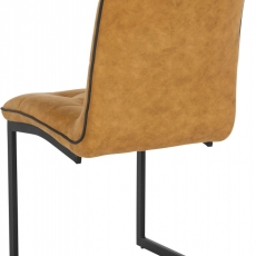 Jedálenská stolička Roder (SET 2ks), horčicová - 5