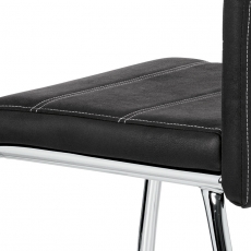 Jedálenská stolička Rolf, čierna - 5