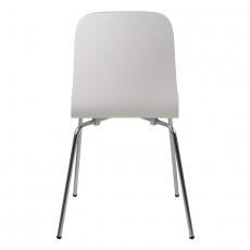 Jedálenská stolička Ronja (Súprava 4 ks), biela - 6